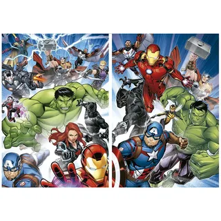 puzzel - 2 x 100 stuks - Avengers from Educa, Multicolour edition – box 2 of 2