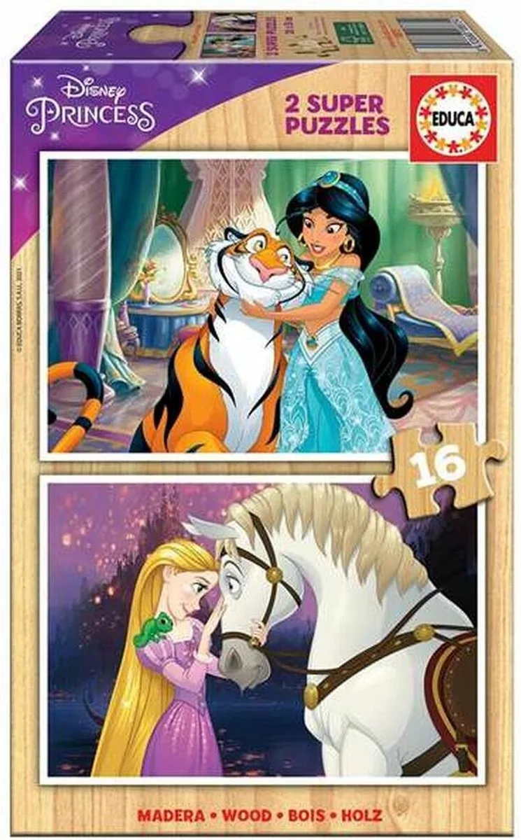 puzzel - 2 x 16 stuks - DISNEY PRINSES from Educa – box