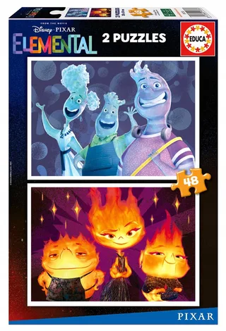 Puzzel 2 x 48 Stukjes - Elemental van Educa – doos 1 van 4