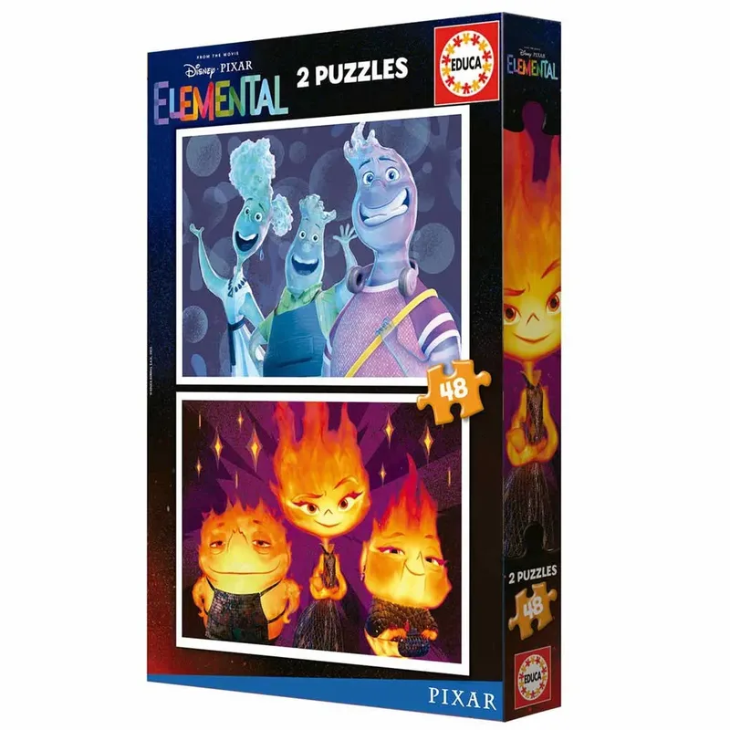 Puzzel 2 x 48 Stukjes - Elemental van Educa – doos 2 van 4