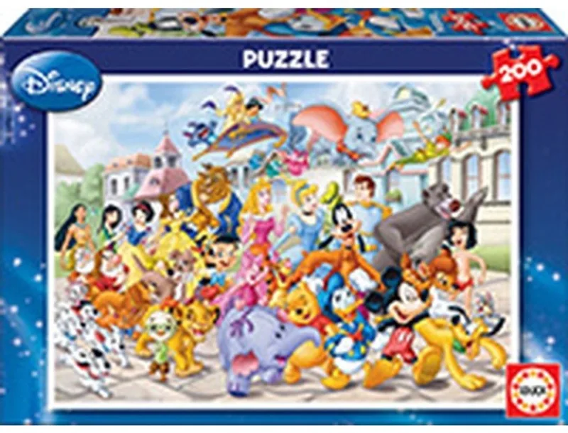 puzzel - 200 stuks - De vrolijke parade from Educa, Multicolour edition – box