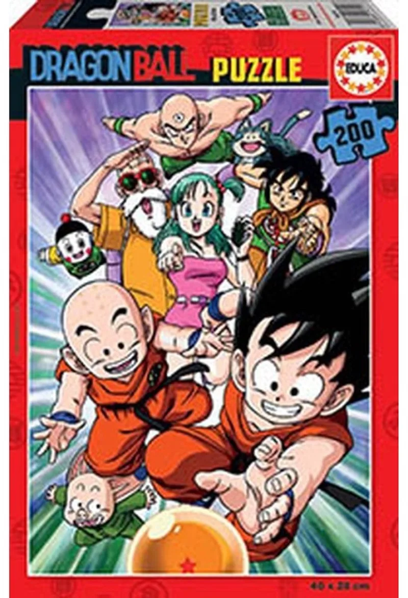 puzzel - 200 stuks - Dragon Ball de Educa, édition Multicolore – boîte