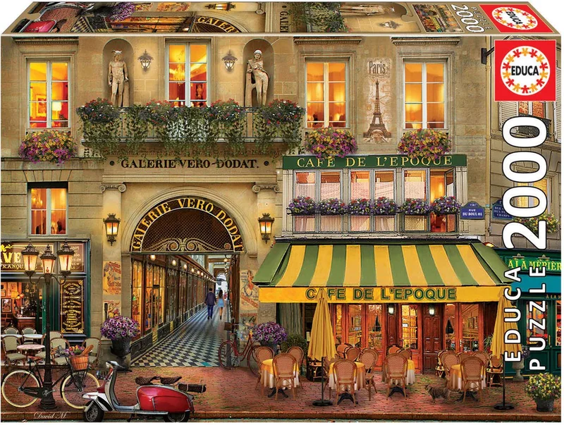 Puzzel 2000 Stukjes: Parijse Galerij from Educa, Multicolour edition – box