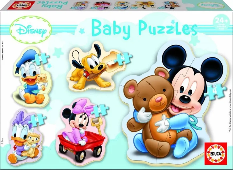 puzzel 3 tot 5 stukjes Disney från Educa, utgåva Flerfärgad – kartong 1 av 3