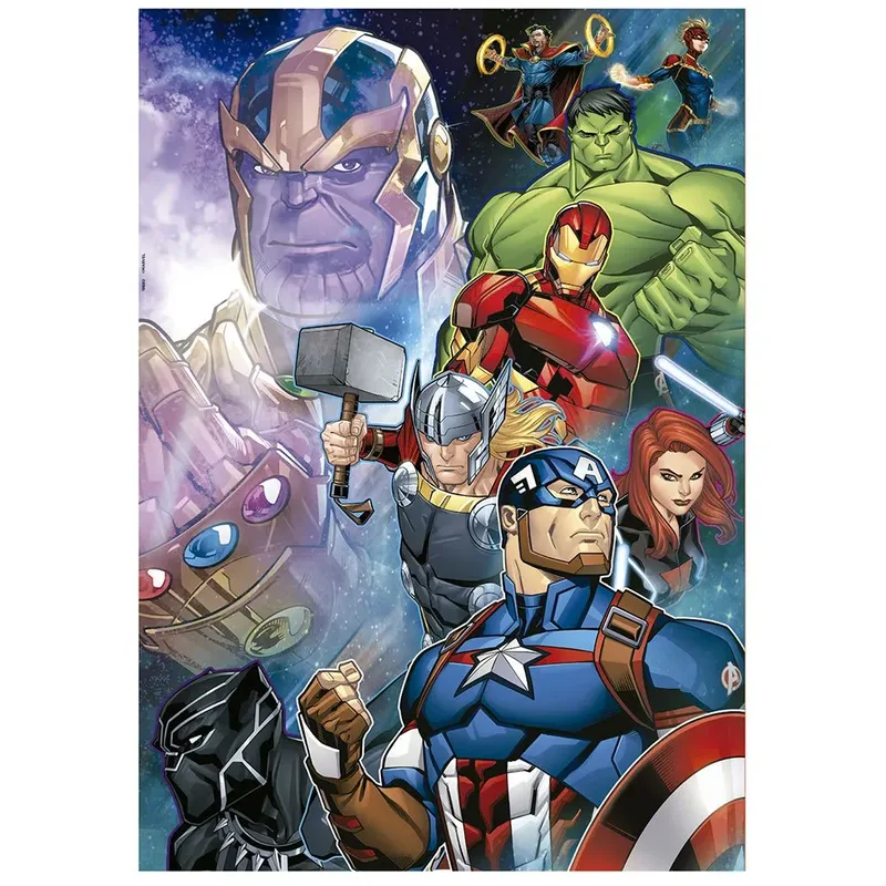 puzzel - 300 stuks - Avengers de Educa, édition Multicolore – boîte 2 sur 2