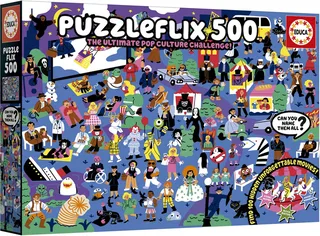 Puzzel - 500 stukjes - Flix - legpuzzel van Educa, editie Meerkleurig – doos 1 van 2