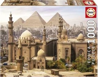 puzzel Cairo Egypte 1000 stukjes - legpuzzel volwassenen. van Educa, editie Meerkleurig – doos 1 van 2