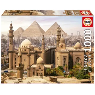 puzzel Cairo Egypte 1000 stukjes - legpuzzel volwassenen. van Educa, editie Meerkleurig – doos 2 van 2