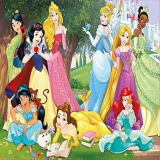 Puzzel - Disney Princess - 500 stukjes - Legpuzzel van Educa, editie Meerkleurig – doos 3 van 3