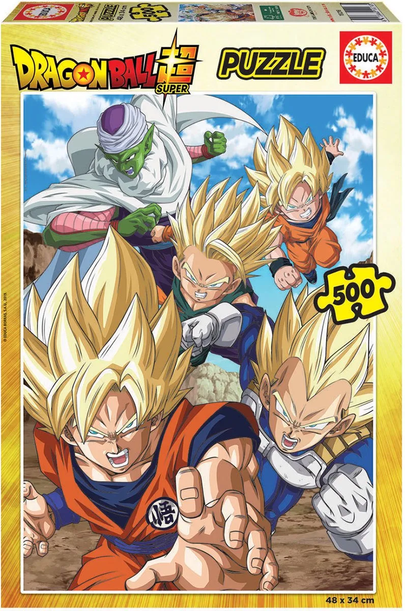 puzzel Dragon Ball from Educa, Multicolour edition – box