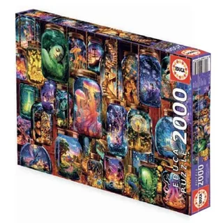 Puzzel - Dreams in Jars - 2000 stukjes - Legpuzzel van Educa, editie Meerkleurig – doos 2 van 2