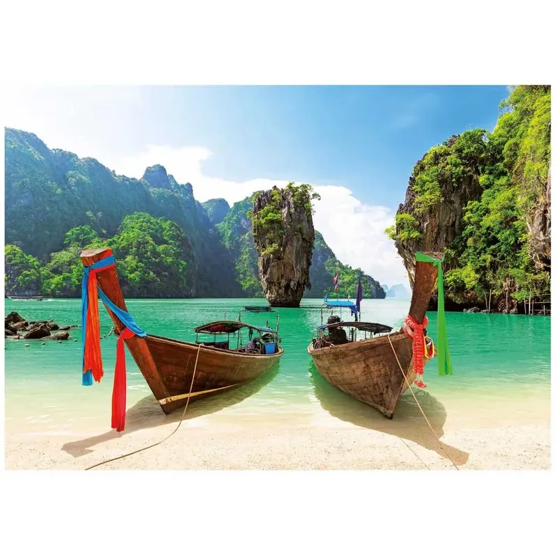 puzzel James Bond Island Thailand - 1000 stukjes karton. de Educa, édition Multicolore – boîte 3 sur 5