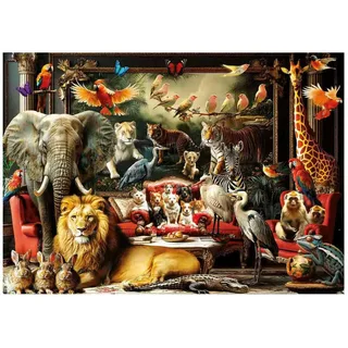 Puzzel -La Mansión de los Animales -1500 stukjes van Educa, editie Meerkleurig – doos 3 van 5
