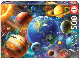 puzzel Solar System 500 stukjes educatief speelgoed. from Educa, Multicolour edition – box 2 of 2