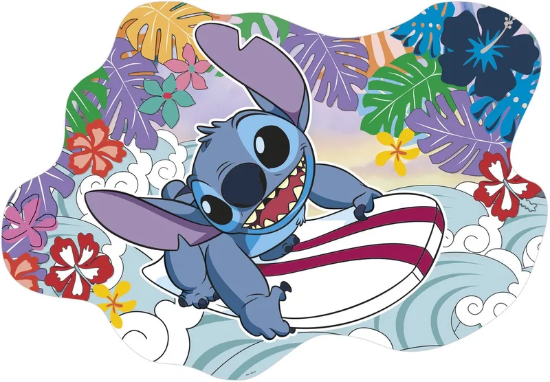puzzel Stitch poster 250 stukjes Disney kinderpuzzel. de Educa, édition Multicolore – boîte