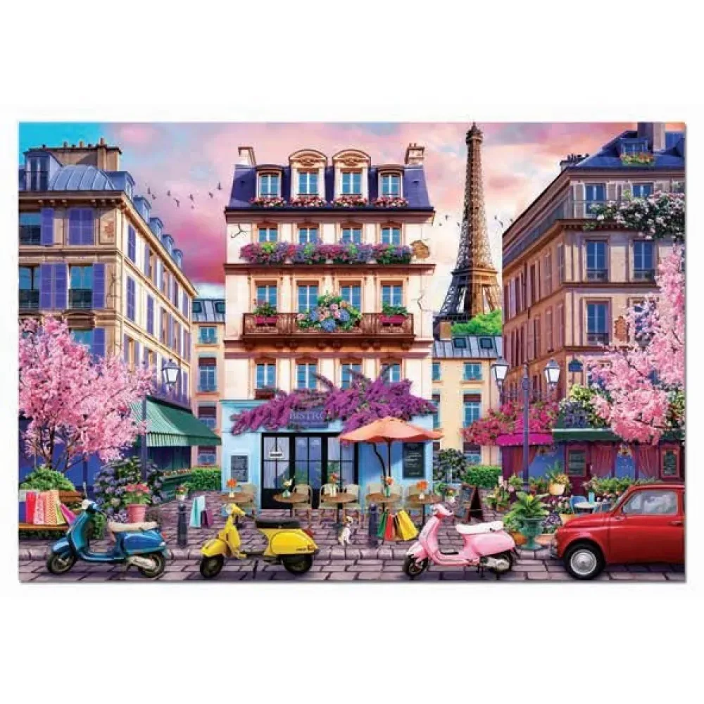 Puzzle Des Pariser Einkaufsviertels 500 Stücke de Educa – boîte