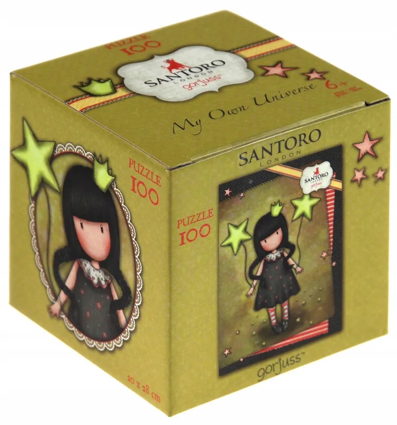 Puzzle 100 Santoro Gorjuss - Mój własny wszechświat from Educa, Multicolour edition – box