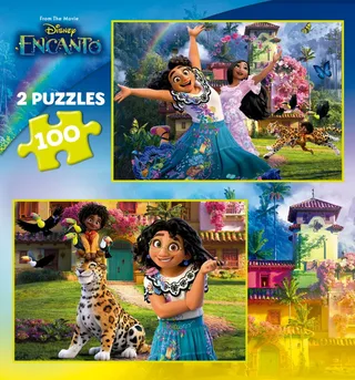 Puzzle 2 Puzzles - Encanto Disney - 100 à 149 pièces de Educa – boîte 2 sur 2