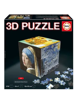 Puzzle 3D Art van Educa – doos 1 van 4
