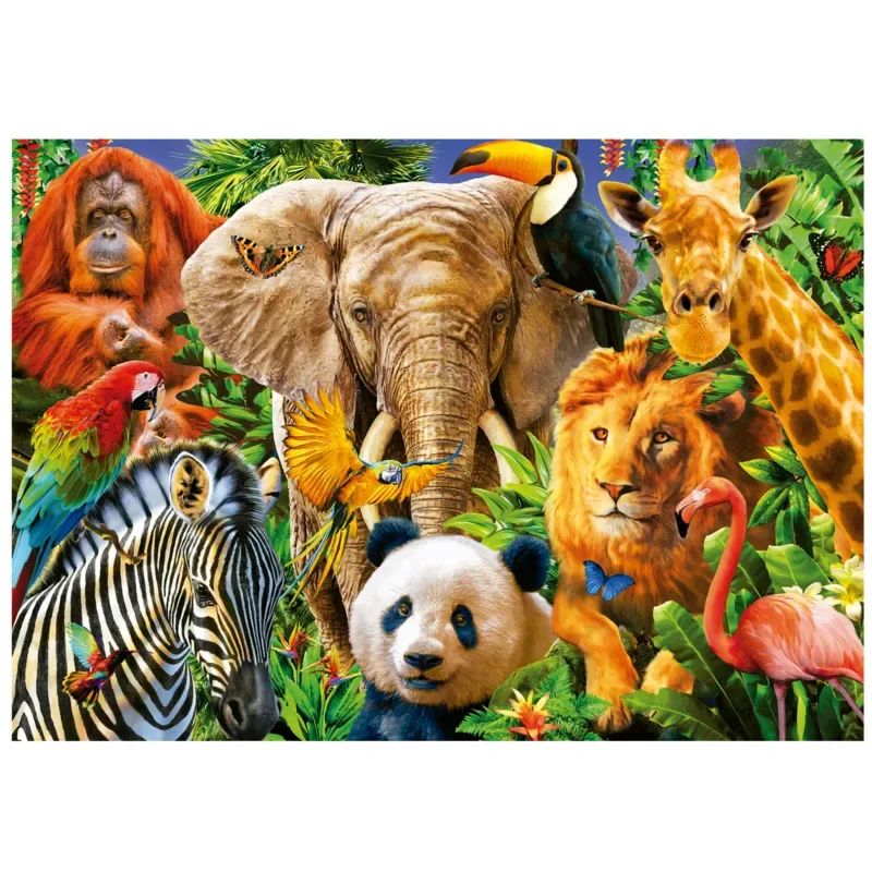 Puzzel Collage Wilde Dieren 500 Stukken van Educa – doos