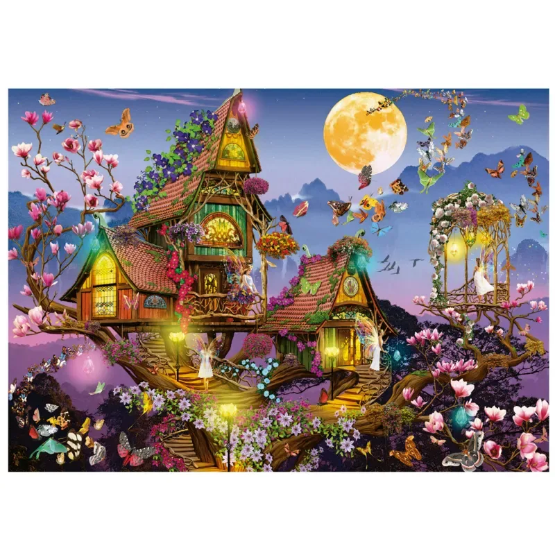 Puzzle Maison de Fée - 500 à 999 pièces van Educa – doos