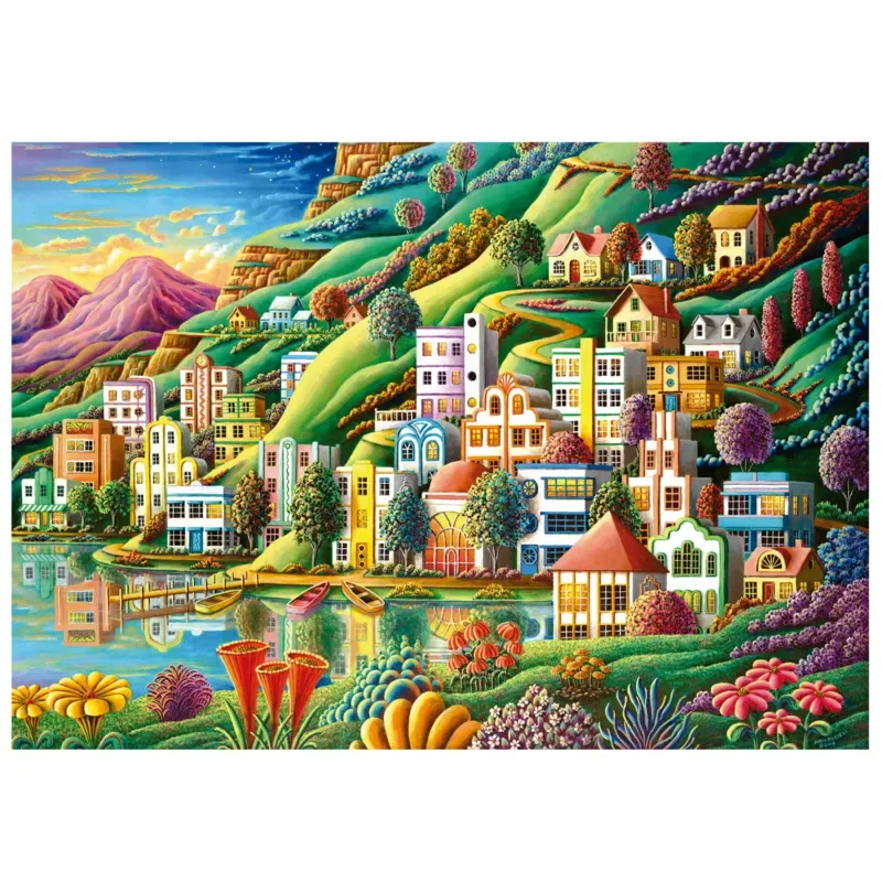 Puzzle Port Caché - 500 à 999 pièces de Educa – boîte