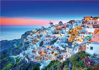 Puzzle Santorini - 1500 pièces van Educa – doos 1 van 2