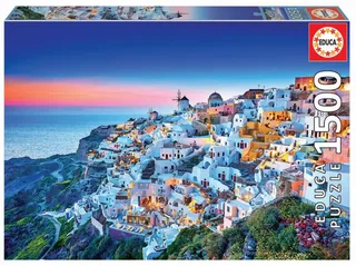 Puzzle Santorini - 1500 pièces van Educa – doos 2 van 2