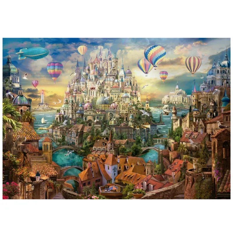 Puzzle Ville de Rêve - 6000 à 9000 pièces de Educa – boîte