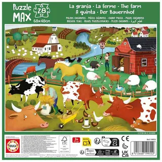 Puzzle XL 28 Farma - Puzzel XL 28 Boerderij van Educa – doos 4 van 4