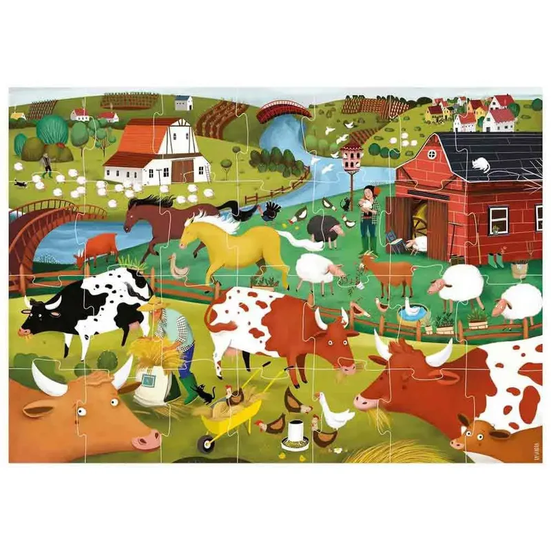 Puzzle XL 28 Farma - Puzzel XL 28 Boerderij van Educa – doos 3 van 4