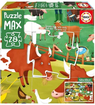 Puzzle XL 28 Farma - Puzzel XL 28 Boerderij van Educa – doos 1 van 4