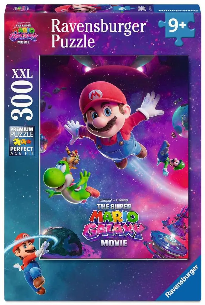 Ravensburger - Legpuzzel - New adventures of Super Mario - Puzzel 300 stukjes from Educa, Multicolour edition – box 1 of 2