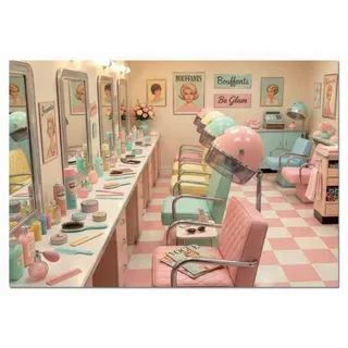Retro Glam Woonkamer Puzzel 1000 Stukken Veelkleurig Kinderen van Educa, editie Meerkleurig – doos 2 van 2