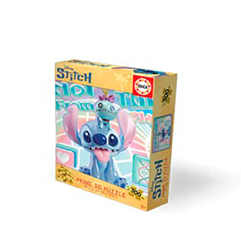 Stitch 3d Puslespil 300 Stykker fra Educa – æske