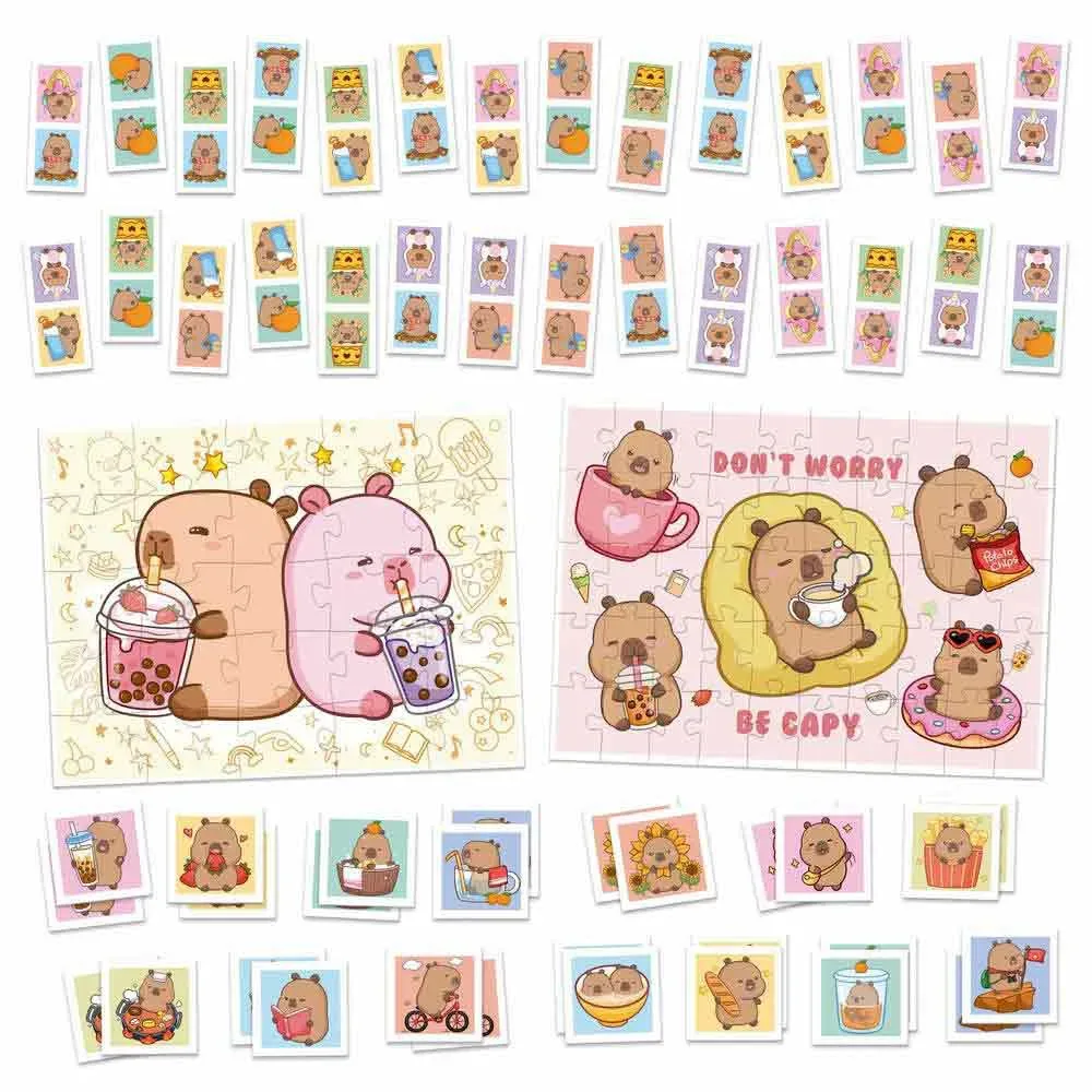 Superpack Capybaras Capyfun Pussel från Educa – kartong