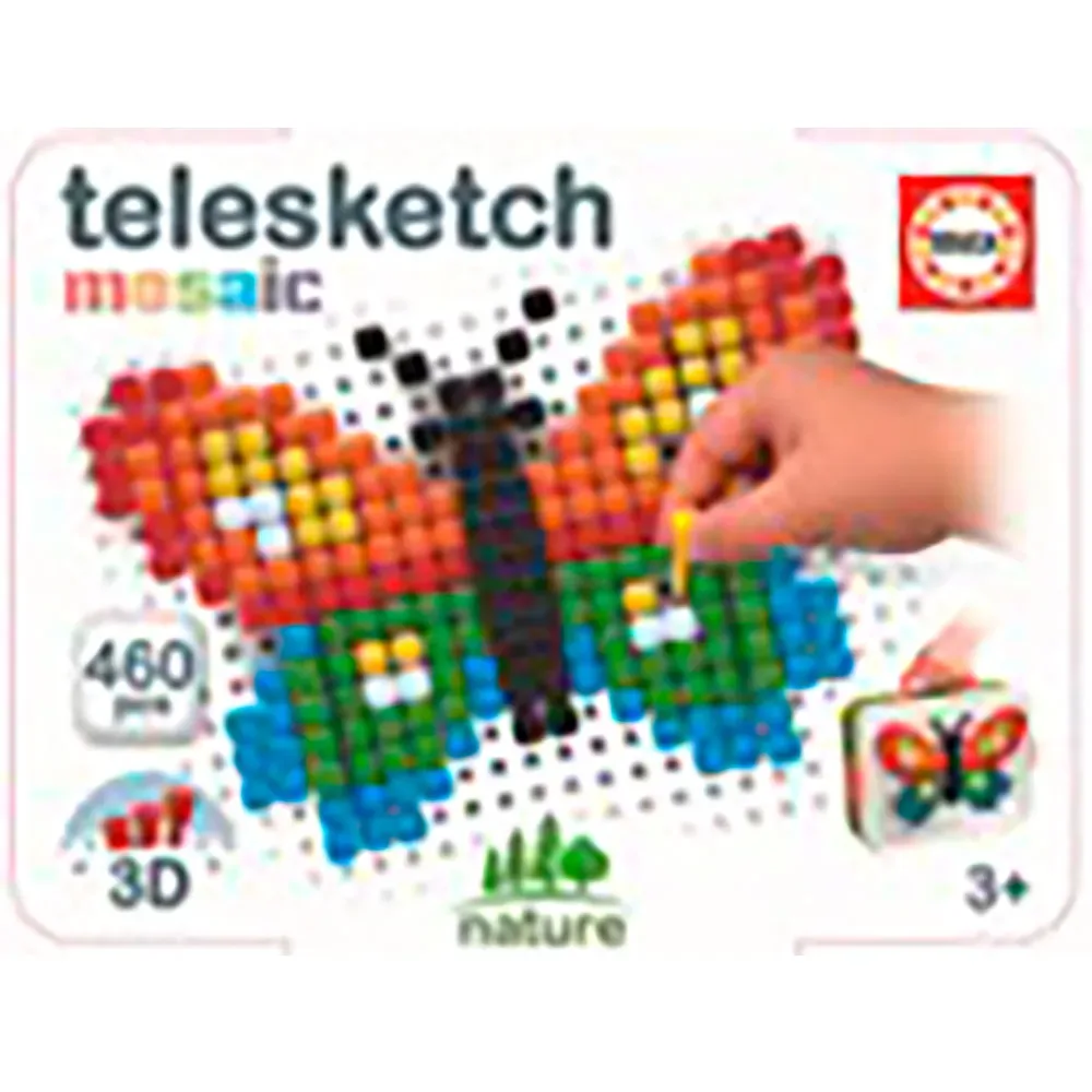 Telesketch Pixel Art Nature från Educa – kartong