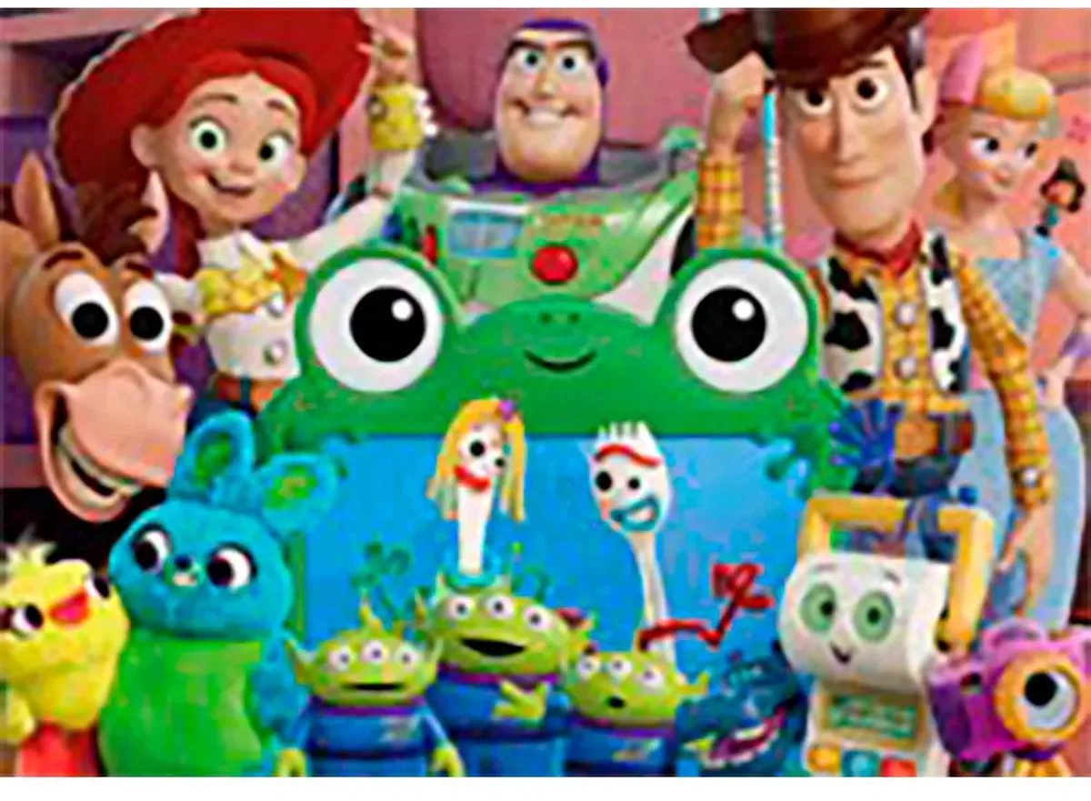 Toy Story 5 Pussel 1000 Bitar från Educa, utgåva Flerfärgad – kartong