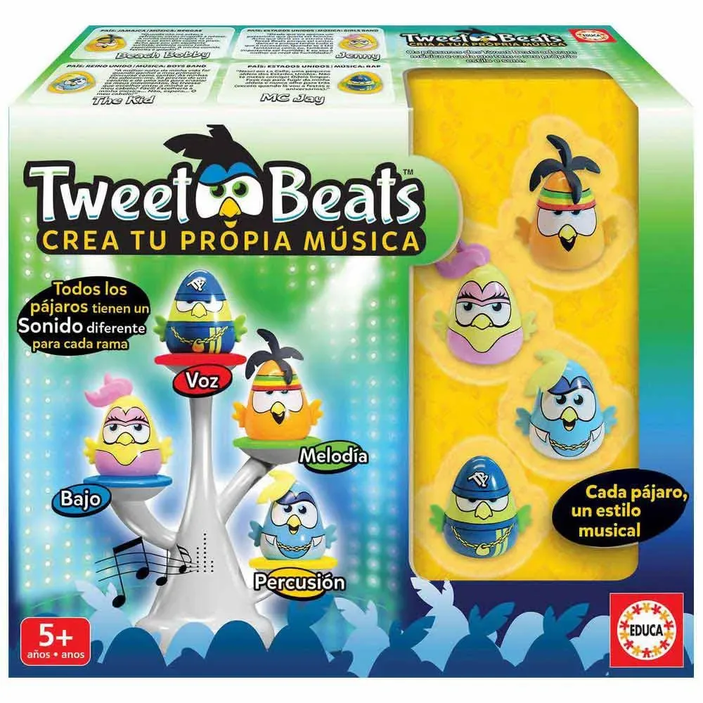 Tweet Beat Creëer Je Eigen Muziek Interactief från Educa – kartong