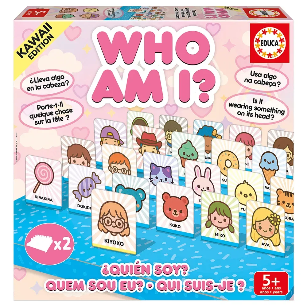 Who Am I? Kawaii från Educa – kartong