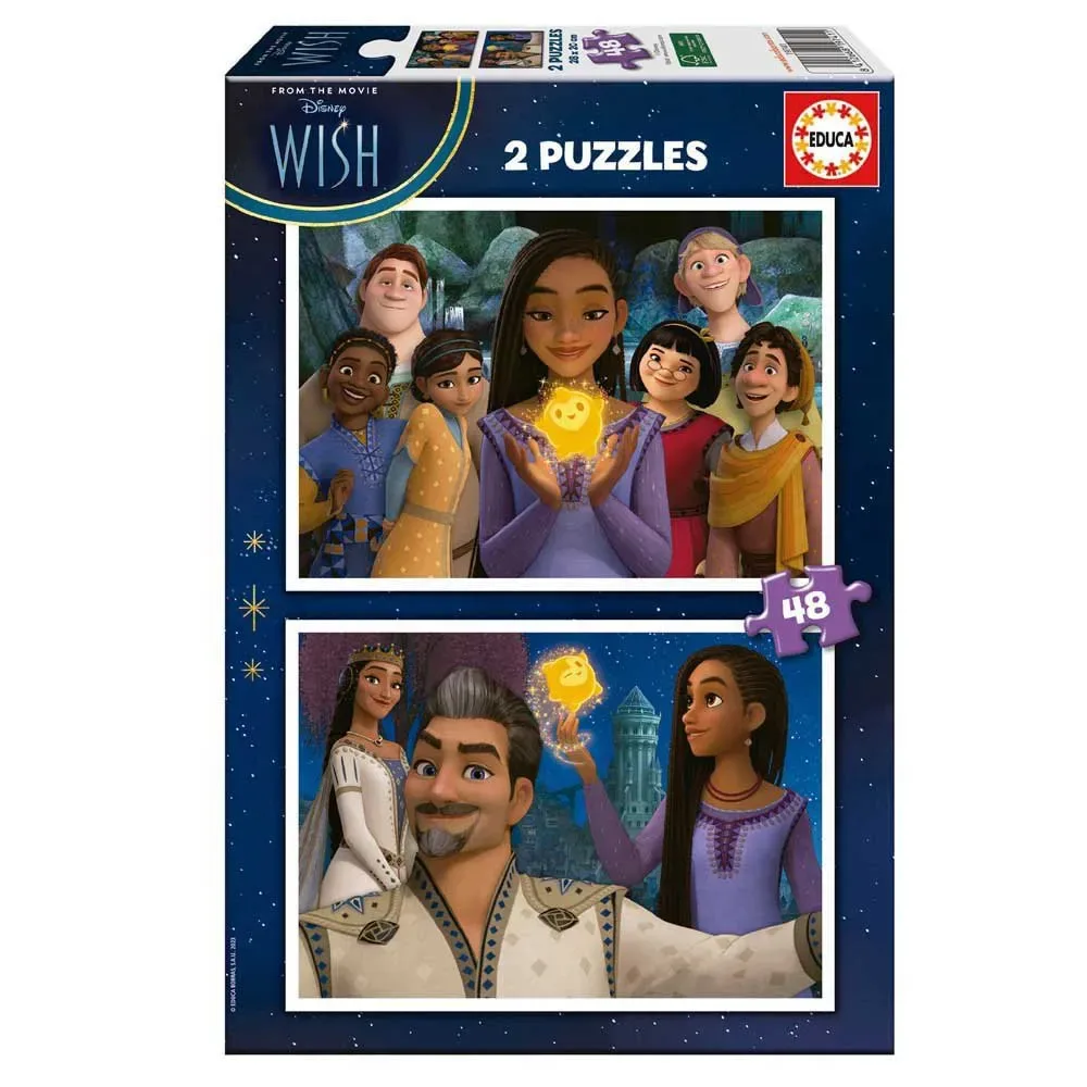 Wish-pussel Med 2x48 Bitar från Educa – kartong