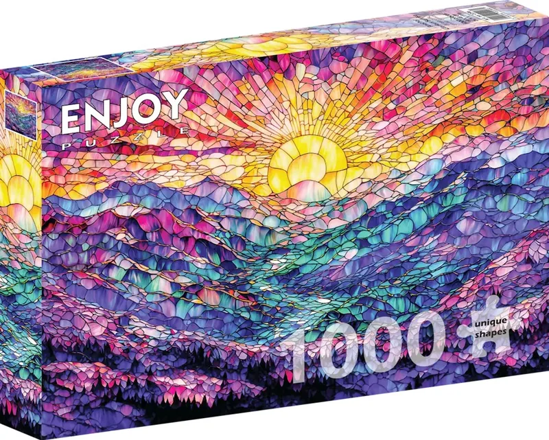 Another Glorious Sunrise (1000). from Enjoy Puzzle, Multicolour edition – box