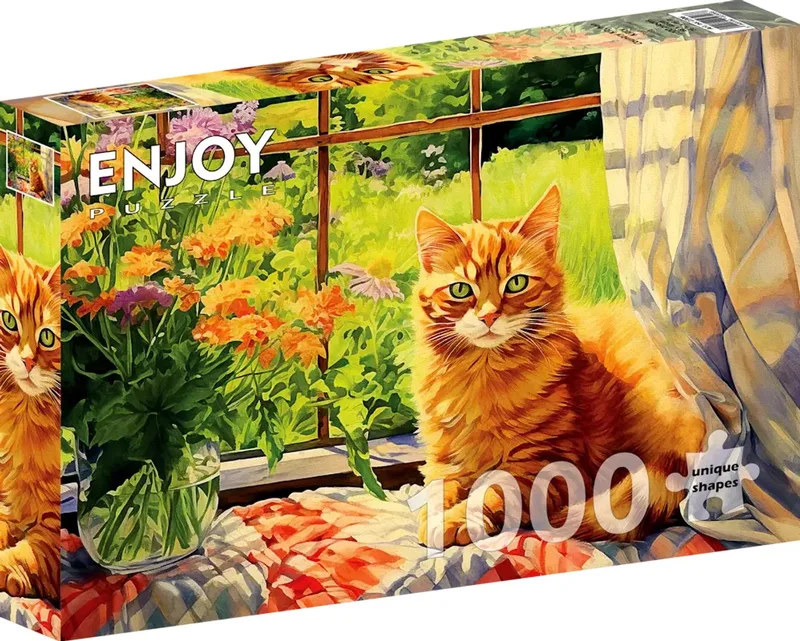 Country Kitchen Kitty (1000). de Enjoy Puzzle, édition Multicolore – boîte