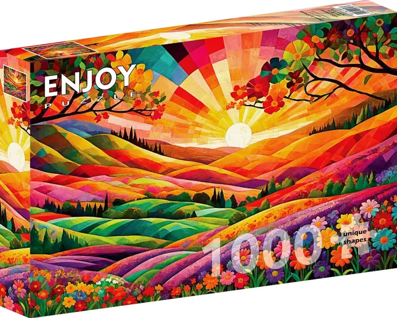 Dawn in Utopia (1000). de Enjoy Puzzle, édition Multicolore – boîte