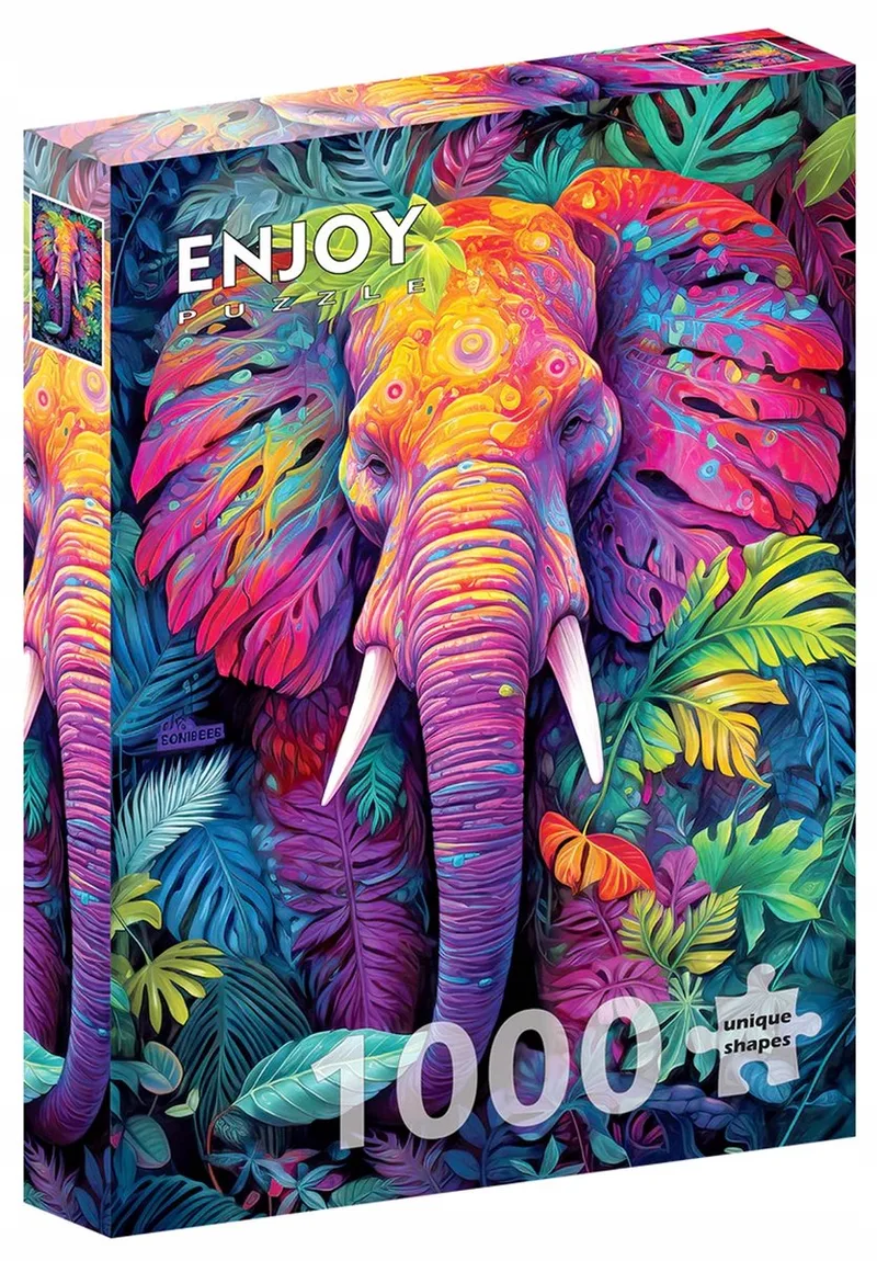 Enjoy Kleuren Slaapzak 1000 Stukjes Puzzel von Enjoy Puzzle, Ausgabe Mehrfarbig – Schachtel