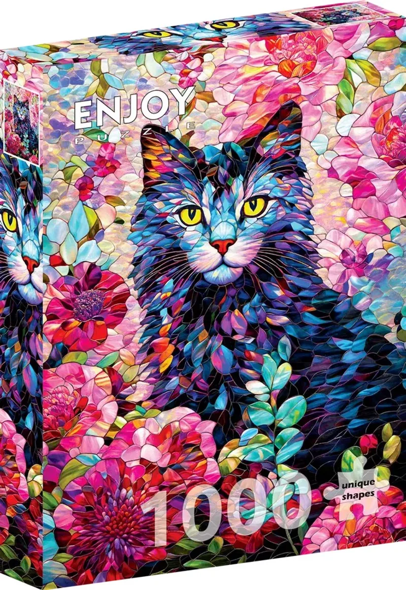 Gigi in the Garden (1000). van Enjoy Puzzle, editie Meerkleurig – doos
