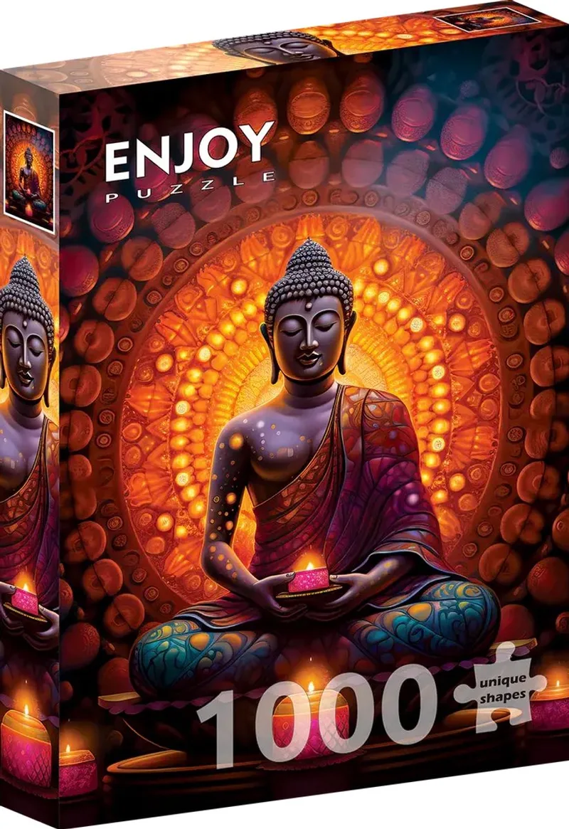 Inner Peace (1000). van Enjoy Puzzle, editie Meerkleurig – doos