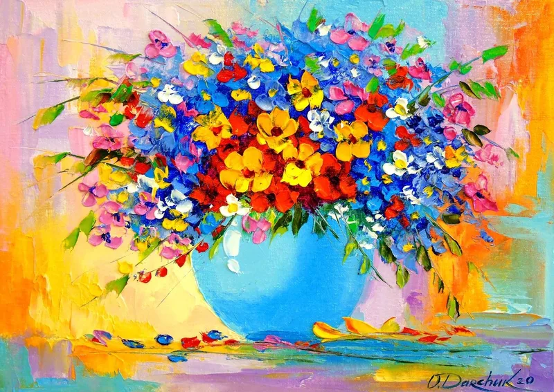 legpuzzel bloemen boeket 1000 stukjes volwassenen. de Enjoy Puzzle, édition Multicolore – boîte