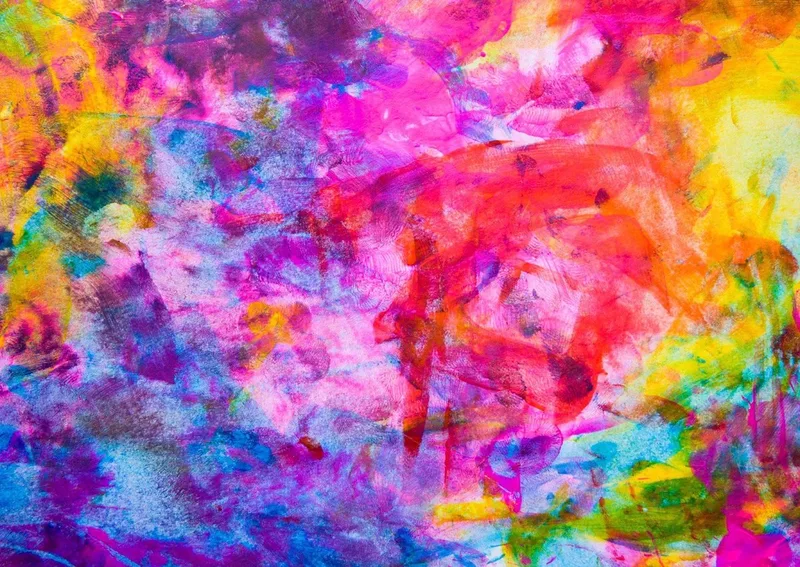 legpuzzel Colourful Abstract Oil Painting - 1000 stukjes. de Enjoy Puzzle, édition Multicolore – boîte