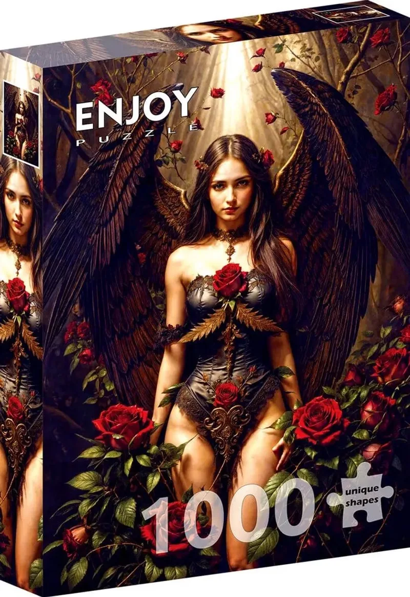 legpuzzel Dark Angel - 1000 stukjes volwassenen. de Enjoy Puzzle, édition Multicolore – boîte